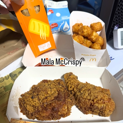 pic of Mcdonald's Mala McCrispy