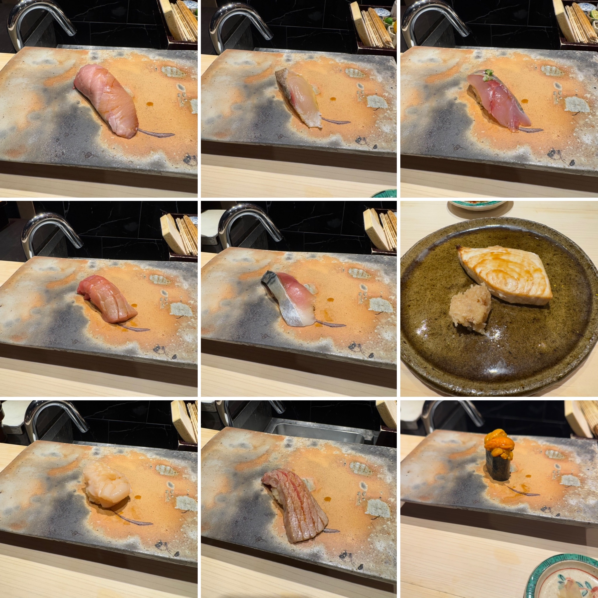 pic of sushi omakase